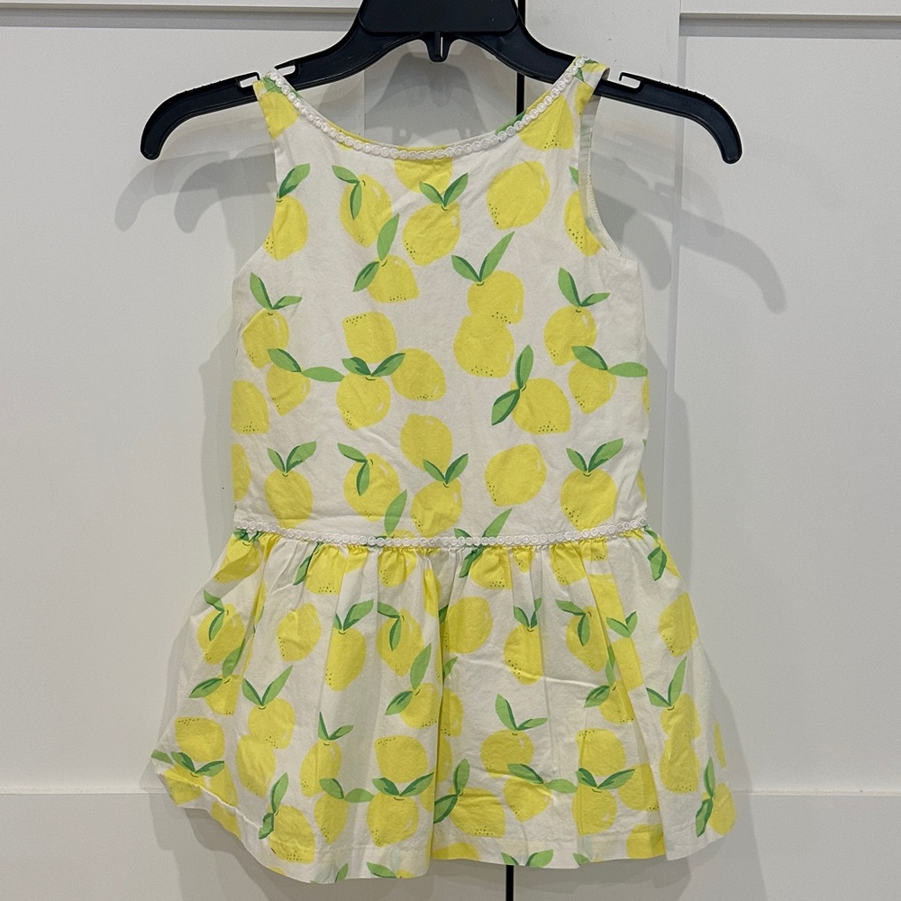 Janie & Jack Lemon Dress Size 5